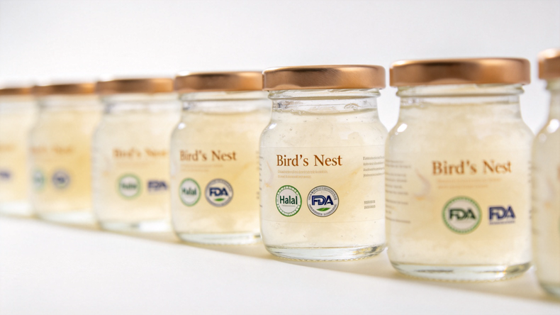 Derniers cas d'entreprise concernant Bird's Nest OEM avec certification Halal et FDA: votre porte d'entrée sur les marchés mondiaux