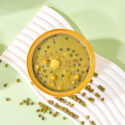 acheter Dessert de sagou aux haricots mungo et pandan – Soupe sucrée rafraîchissante à base de plantes pour la détoxification, le refroidissement intestinal et les régimes végétaliens fabrication en ligne