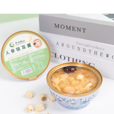 acheter Pas d'additifs artificiels Ginseng neige champignon production de soupe à ébullition lente capacité 1,5 million de bols soupe traditionnelle adaptée aux commandes en vrac fabrication en ligne