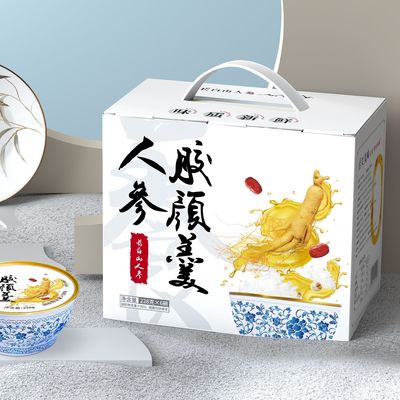 Bon prix Ginseng Collagène Dessert Ginseng Nourricier Rafraîchir et Remplir la Vitalité Plein de Collagène en ligne