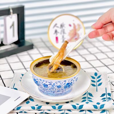 Bon prix Soupe au collagène au ginseng Boîte cadeau Desserts à base de plantes Doux et doux Nutrition alimentaire en ligne