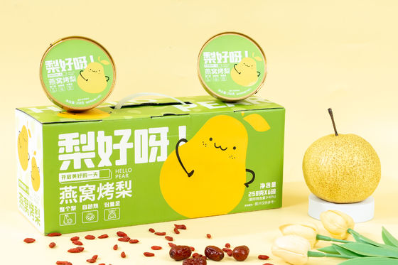 Bon prix Le nid d'oiseau de Zeagrove, poire cuite, tonique pour la beauté, améliore l'immunité, cadeaux pour les fêtes, nourriture biologique en ligne