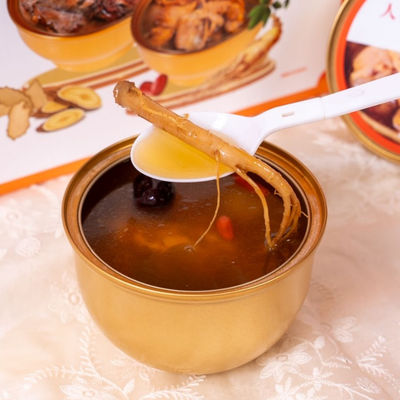 Bon prix Supplément nutritionnel OEM Soupe Ginseng Soupe médicinale Renforce l'immunité Soupe de poulet instantanée nutritive en ligne