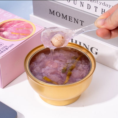 Bon prix Améliorer l'immunité Dendrobium et Tremella Dessert Frais Aliments biologiques Après-repas Desserts légers Petit-déjeuner Remplacement de repas légers en ligne