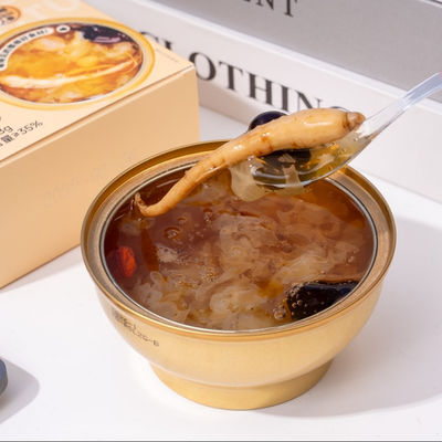 Bon prix Améliorer l'immunité Améliorer le sommeil Ginseng et Tremella Soupe riche en gomme Suppléments nutritionnels pour les personnes âgées en ligne