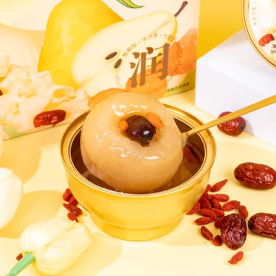 Bon prix Un nid d'oiseau de qualité supérieure avec de la neige, des champignons de poire, un super-aliment naturel sans additifs, une peau saine, un renforcement de l'immunité. en ligne