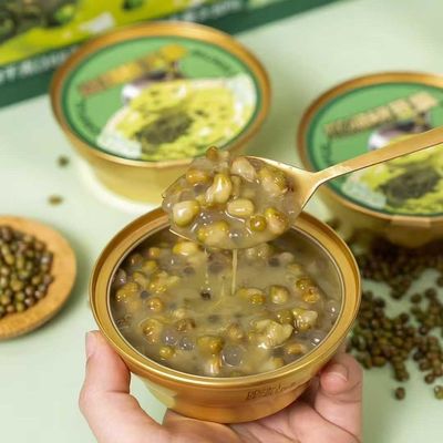 Bon prix Boisson à base de graines de lotus à base de pandan mung, prête à l'emploi, sans sucre ajouté, dessert à base de plantes en ligne