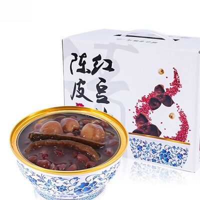 Bon prix Dessert en conserve de pâte de dessert personnalisée aux haricots rouges et Chenpi médicinal en ligne
