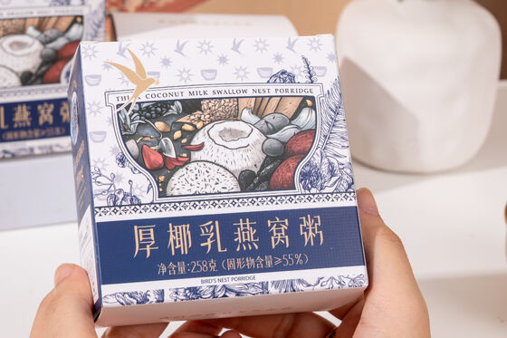 Bon prix 12 mois à température ambiante Instant nutritive saveur de noix de coco congee prête à servir Saine option de repas pratique pour l'industrie du service alimentaire en ligne