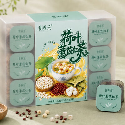 Bon prix OEM/ODM Private Label Weight Management Tea Coix Seed & Lotus Leaf Instant Herbal Blend en ligne