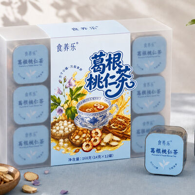 Bon prix FDA HALAL Circulation Support Tea  Kudzu & Peach Kernel Instant Herbal Blend en ligne