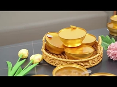 Dessert au chewing-gum de pêche